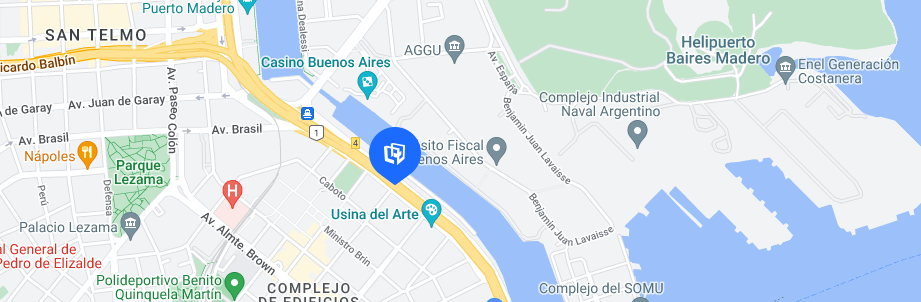 mapa-Puerto Madero